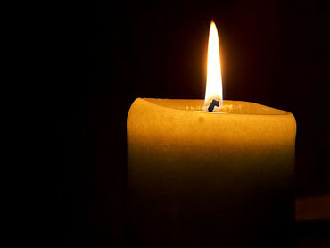 Napa Methodist Church candle flame for meditation